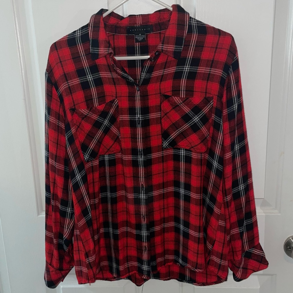 Sanctuary Boyfriend Button Up - image 1